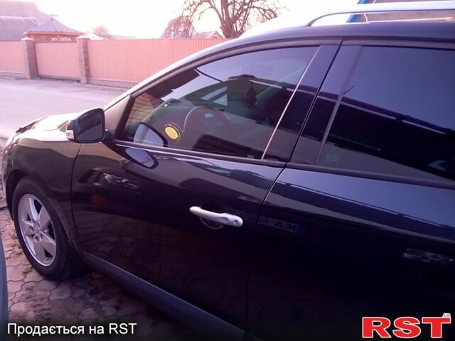 Черный Рено Меган, объемом двигателя 1.5 л и пробегом 226 тыс. км за 7400 $, фото 1 на Automoto.ua