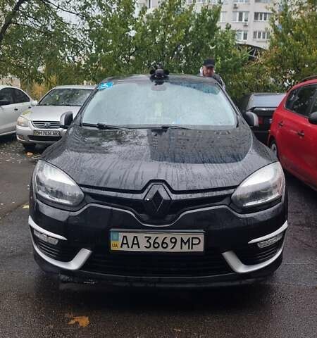 Черный Рено Меган, объемом двигателя 1.5 л и пробегом 237 тыс. км за 7500 $, фото 1 на Automoto.ua