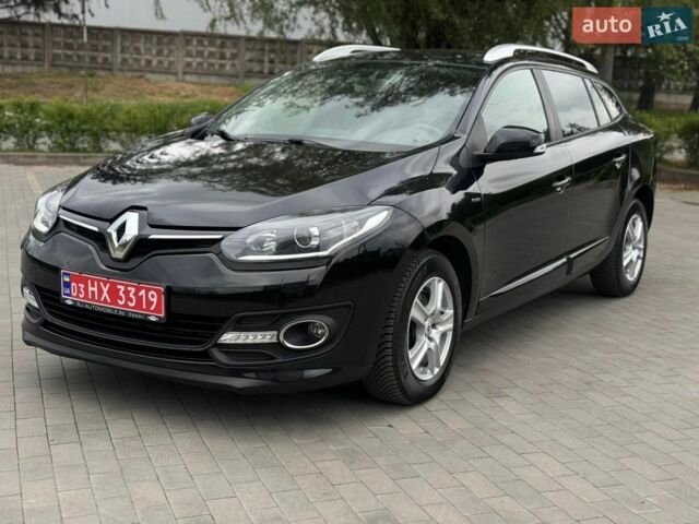 Черный Рено Меган, объемом двигателя 1.5 л и пробегом 265 тыс. км за 8700 $, фото 1 на Automoto.ua