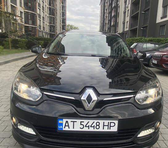 Рено Меган 2014 в Ивано-Франковске на Automoto.ua Черный Рено Меган, объемом двигателя 1.46 л и пробегом 130 тыс. км за 10000 $, фото 1 на Automoto.ua