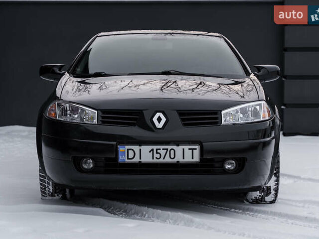 Черный Рено Меган, объемом двигателя 1.6 л и пробегом 225 тыс. км за 5500 $, фото 1 на Automoto.ua