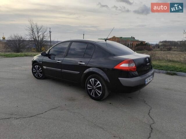 Черный Рено Меган, объемом двигателя 1.6 л и пробегом 467 тыс. км за 3500 $, фото 1 на Automoto.ua