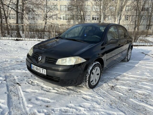 Чорний Рено Меган, об'ємом двигуна 1.4 л та пробігом 282 тис. км за 3950 $, фото 1 на Automoto.ua