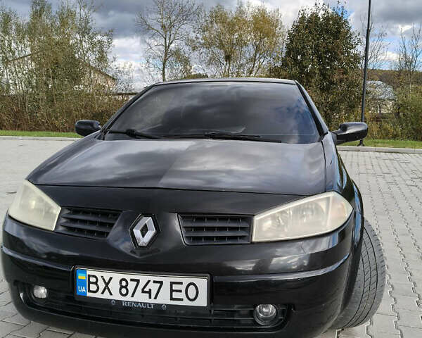 Рено Меган 2004 в Бережанах на Automoto.ua Черный Рено Меган, объемом двигателя 2 л и пробегом 193 тыс. км за 5000 $, фото 1 на Automoto.ua