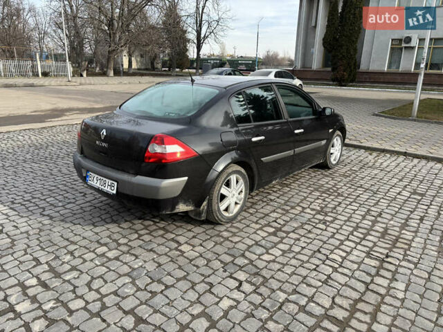 Черный Рено Меган, объемом двигателя 1.6 л и пробегом 247 тыс. км за 4400 $, фото 1 на Automoto.ua
