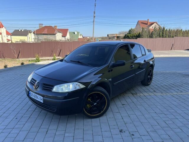 Черный Рено Меган, объемом двигателя 1.4 л и пробегом 123 тыс. км за 3650 $, фото 1 на Automoto.ua