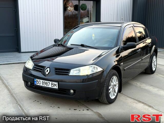 Чорний Рено Меган, об'ємом двигуна 1.4 л та пробігом 220 тис. км за 4100 $, фото 1 на Automoto.ua