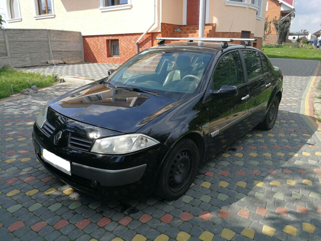 Чорний Рено Меган, об'ємом двигуна 2 л та пробігом 197 тис. км за 6300 $, фото 1 на Automoto.ua