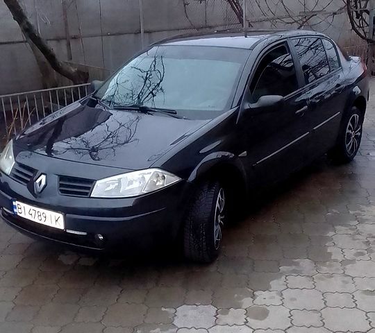 Чорний Рено Меган, об'ємом двигуна 16 л та пробігом 251 тис. км за 4200 $, фото 1 на Automoto.ua
