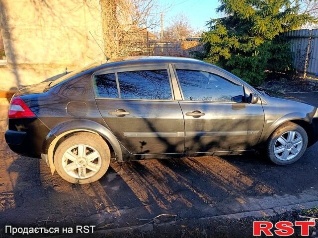 Чорний Рено Меган, об'ємом двигуна 1.6 л та пробігом 230 тис. км за 4500 $, фото 1 на Automoto.ua