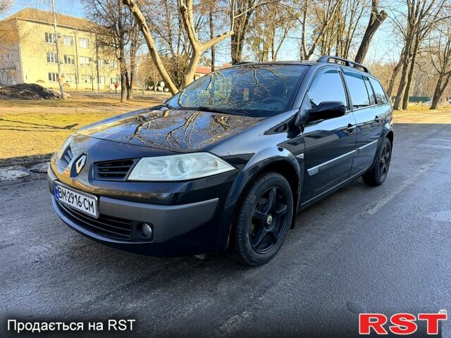 Черный Рено Меган, объемом двигателя 1.6 л и пробегом 280 тыс. км за 5200 $, фото 1 на Automoto.ua