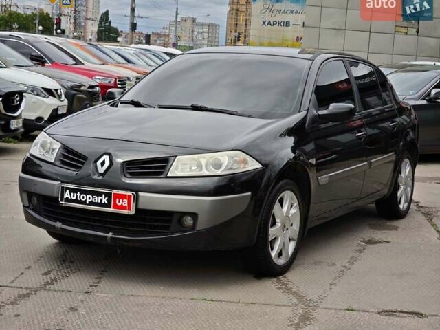 Черный Рено Меган, объемом двигателя 1.6 л и пробегом 240 тыс. км за 4990 $, фото 1 на Automoto.ua