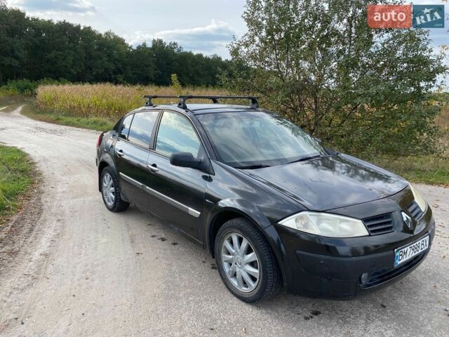 Черный Рено Меган, объемом двигателя 1.39 л и пробегом 252 тыс. км за 2600 $, фото 1 на Automoto.ua