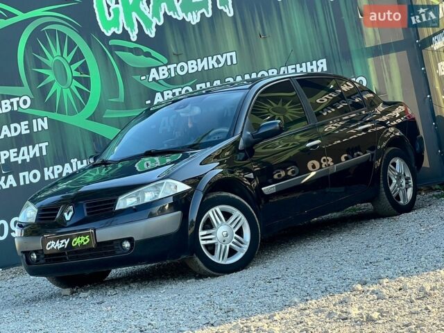 Черный Рено Меган, объемом двигателя 2 л и пробегом 294 тыс. км за 4100 $, фото 1 на Automoto.ua