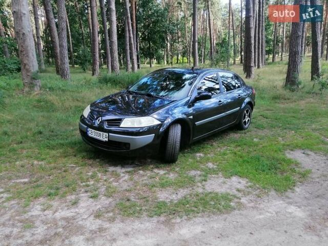 Чорний Рено Меган, об'ємом двигуна 1.6 л та пробігом 181 тис. км за 5300 $, фото 1 на Automoto.ua
