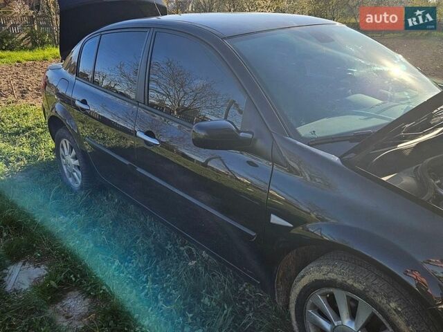 Черный Рено Меган, объемом двигателя 1.6 л и пробегом 75 тыс. км за 7000 $, фото 1 на Automoto.ua