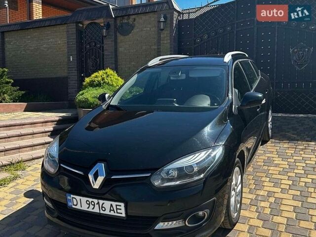 Черный Рено Меган, объемом двигателя 1.46 л и пробегом 220 тыс. км за 9300 $, фото 1 на Automoto.ua