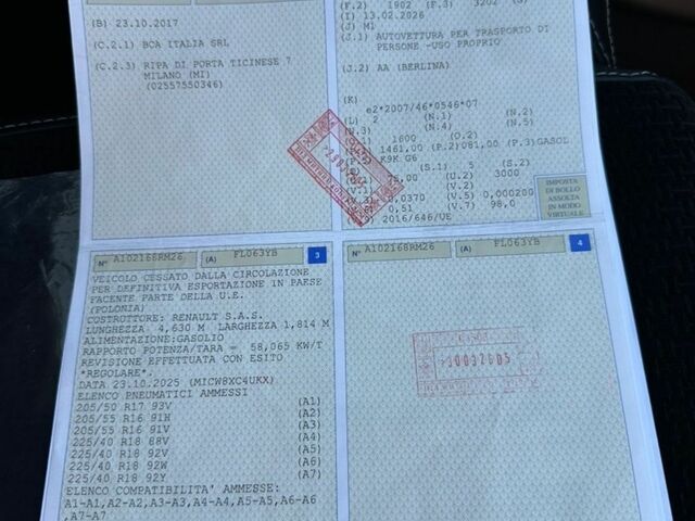 Чорний Рено Меган, об'ємом двигуна 1.46 л та пробігом 231 тис. км за 11950 $, фото 1 на Automoto.ua