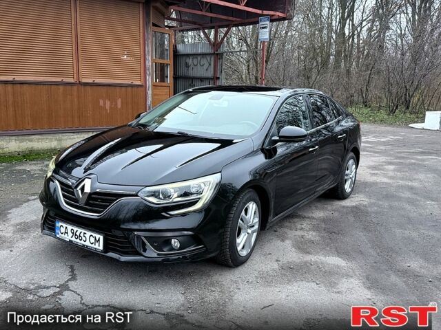 Черный Рено Меган, объемом двигателя 1.6 л и пробегом 89 тыс. км за 12999 $, фото 1 на Automoto.ua