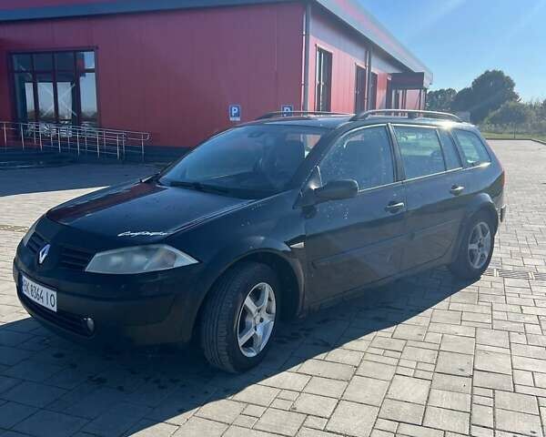 Черный Рено Меган, объемом двигателя 1.46 л и пробегом 420 тыс. км за 3700 $, фото 1 на Automoto.ua