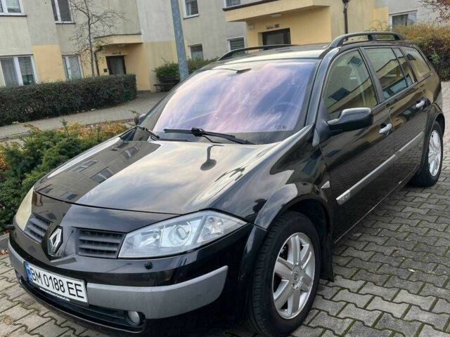 Черный Рено Меган, объемом двигателя 1.6 л и пробегом 275 тыс. км за 4600 $, фото 1 на Automoto.ua