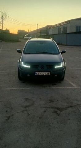 Черный Рено Меган, объемом двигателя 1.6 л и пробегом 317 тыс. км за 4000 $, фото 1 на Automoto.ua