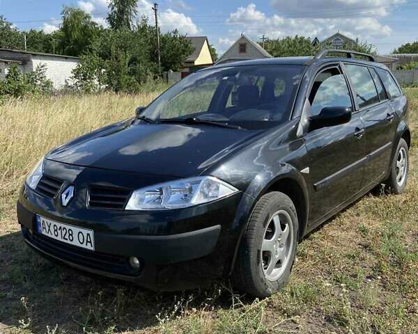 Черный Рено Меган, объемом двигателя 1.6 л и пробегом 181 тыс. км за 4999 $, фото 1 на Automoto.ua