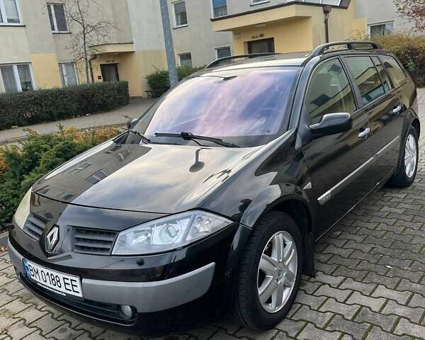 Черный Рено Меган, объемом двигателя 1.6 л и пробегом 275 тыс. км за 4600 $, фото 1 на Automoto.ua