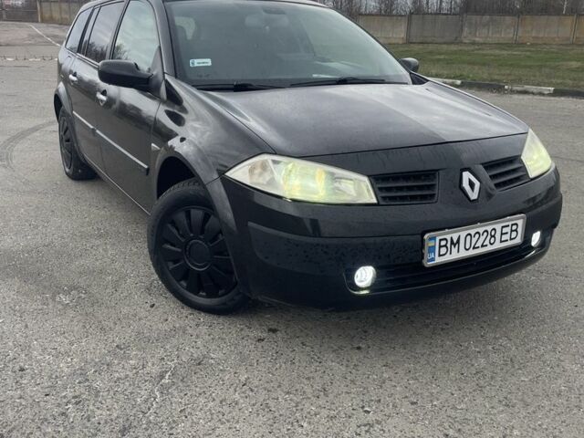 Черный Рено Меган, объемом двигателя 1.4 л и пробегом 243 тыс. км за 5400 $, фото 1 на Automoto.ua