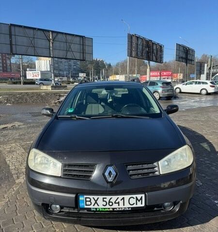 Черный Рено Меган, объемом двигателя 1.6 л и пробегом 275 тыс. км за 4800 $, фото 1 на Automoto.ua