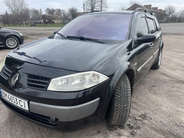 Черный Рено Меган, объемом двигателя 1.6 л и пробегом 248 тыс. км за 4650 $, фото 1 на Automoto.ua