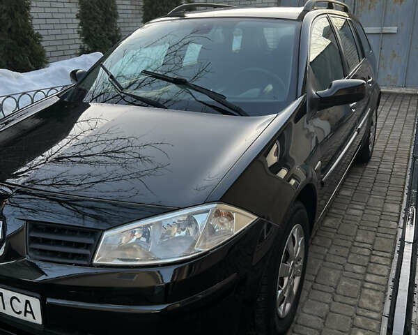 Чорний Рено Меган, об'ємом двигуна 1.6 л та пробігом 244 тис. км за 4500 $, фото 1 на Automoto.ua