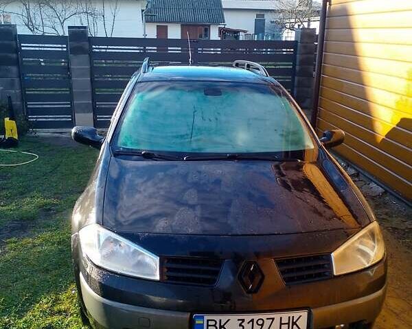 Черный Рено Меган, объемом двигателя 1.9 л и пробегом 258 тыс. км за 4000 $, фото 1 на Automoto.ua