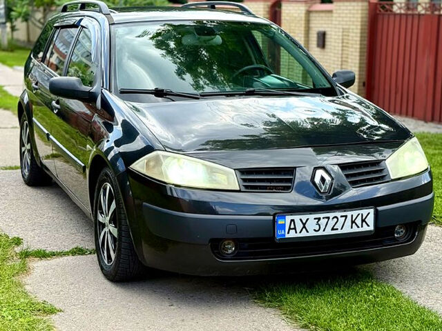 Черный Рено Меган, объемом двигателя 2 л и пробегом 278 тыс. км за 3700 $, фото 1 на Automoto.ua