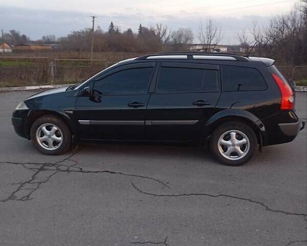 Черный Рено Меган, объемом двигателя 1.6 л и пробегом 255 тыс. км за 4500 $, фото 1 на Automoto.ua