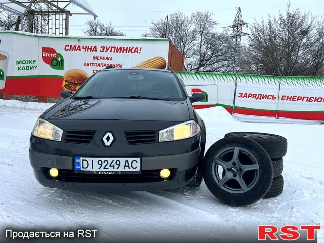 Черный Рено Меган, объемом двигателя 1.6 л и пробегом 250 тыс. км за 4800 $, фото 1 на Automoto.ua