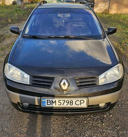 Черный Рено Меган, объемом двигателя 1.6 л и пробегом 237 тыс. км за 4900 $, фото 1 на Automoto.ua