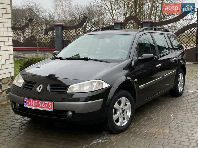 Чорний Рено Меган, об'ємом двигуна 1.6 л та пробігом 289 тис. км за 4200 $, фото 1 на Automoto.ua
