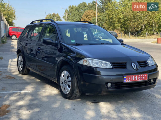 Черный Рено Меган, объемом двигателя 1.6 л и пробегом 230 тыс. км за 4599 $, фото 1 на Automoto.ua