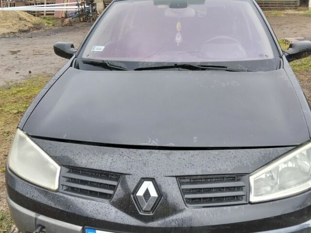 Черный Рено Меган, объемом двигателя 1.9 л и пробегом 338 тыс. км за 3000 $, фото 1 на Automoto.ua