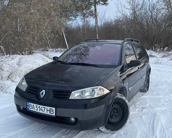 Черный Рено Меган, объемом двигателя 1.46 л и пробегом 325 тыс. км за 4600 $, фото 1 на Automoto.ua