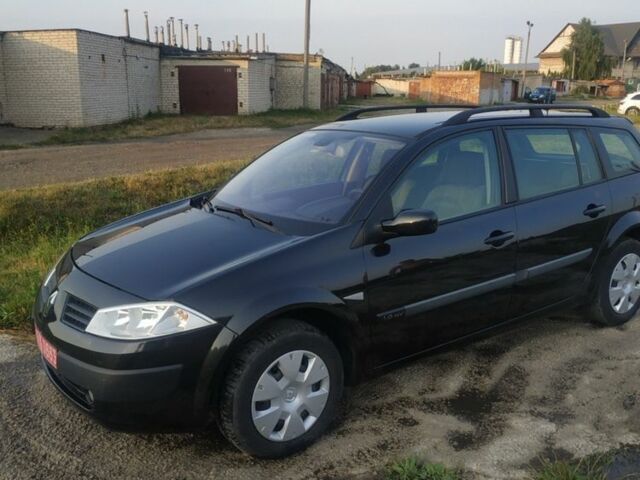 Черный Рено Меган, объемом двигателя 1.6 л и пробегом 244 тыс. км за 4600 $, фото 1 на Automoto.ua