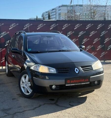 Черный Рено Меган, объемом двигателя 2 л и пробегом 286 тыс. км за 5000 $, фото 1 на Automoto.ua