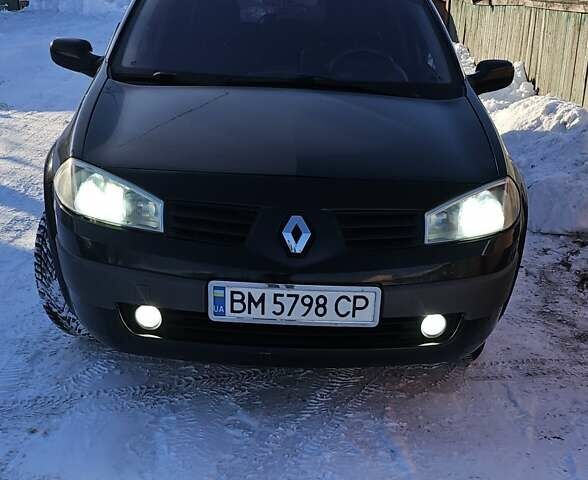 Черный Рено Меган, объемом двигателя 1.6 л и пробегом 239 тыс. км за 4700 $, фото 1 на Automoto.ua