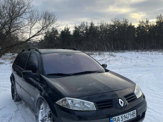 Черный Рено Меган, объемом двигателя 1.46 л и пробегом 325 тыс. км за 4600 $, фото 1 на Automoto.ua
