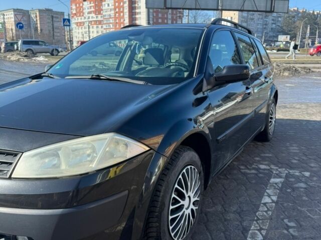Чорний Рено Меган, об'ємом двигуна 1.6 л та пробігом 274 тис. км за 3700 $, фото 1 на Automoto.ua
