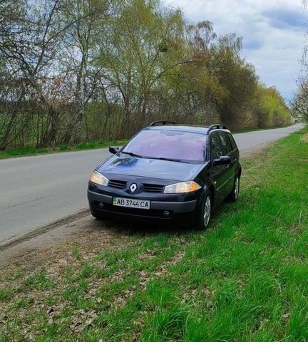 Черный Рено Меган, объемом двигателя 1.46 л и пробегом 285 тыс. км за 4400 $, фото 1 на Automoto.ua