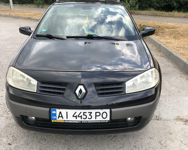 Черный Рено Меган, объемом двигателя 2 л и пробегом 257 тыс. км за 5100 $, фото 1 на Automoto.ua