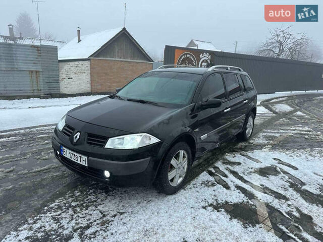 Чорний Рено Меган, об'ємом двигуна 1.5 л та пробігом 250 тис. км за 4500 $, фото 1 на Automoto.ua