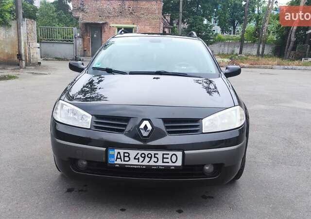 Черный Рено Меган, объемом двигателя 1.6 л и пробегом 240 тыс. км за 5200 $, фото 1 на Automoto.ua